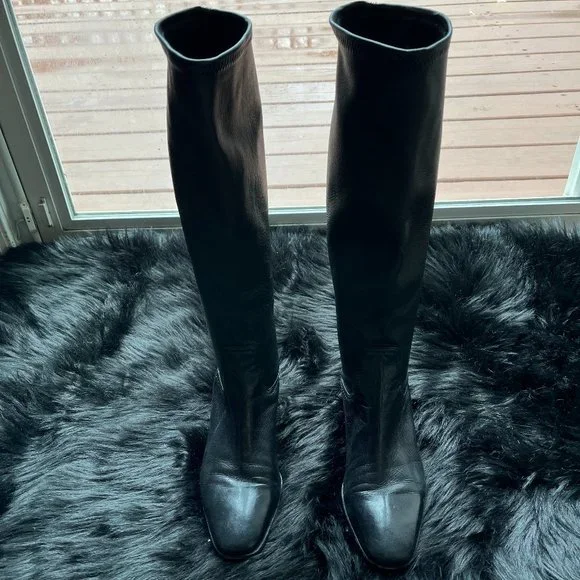 Cole haan flat boots top